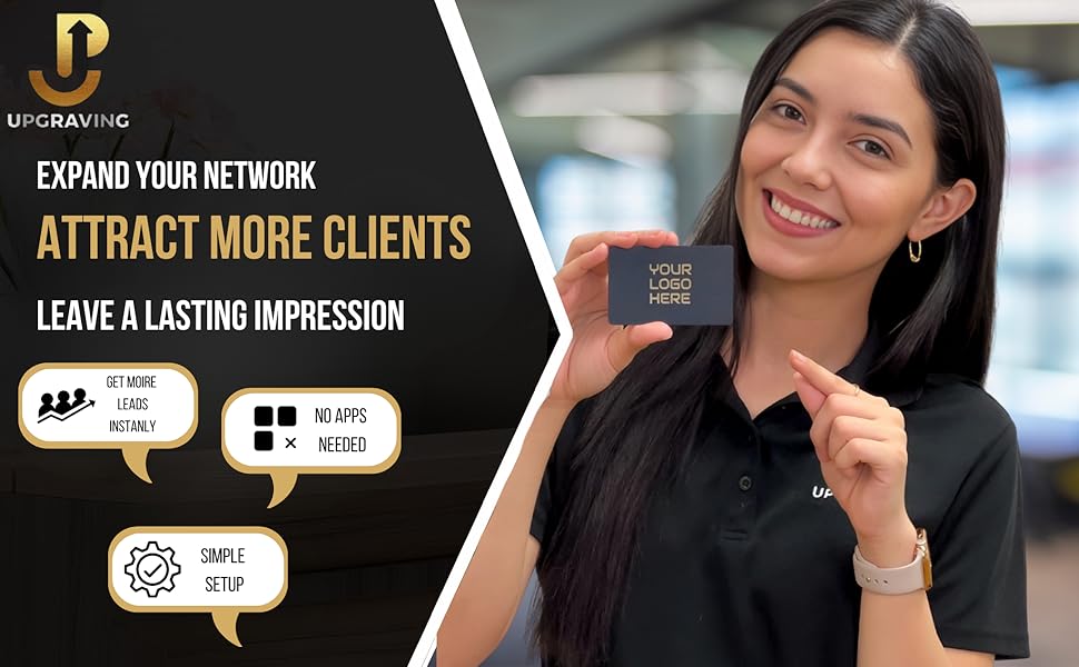 Attract clients with your custom NFC tag business card