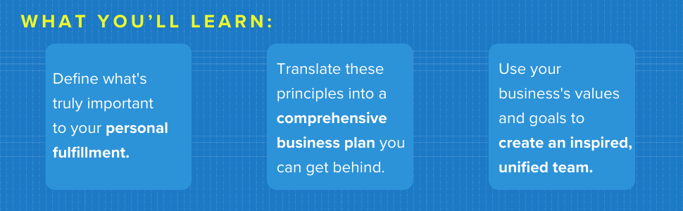 Define your life success in key elements, Establish a business aligned with it with a unified team.