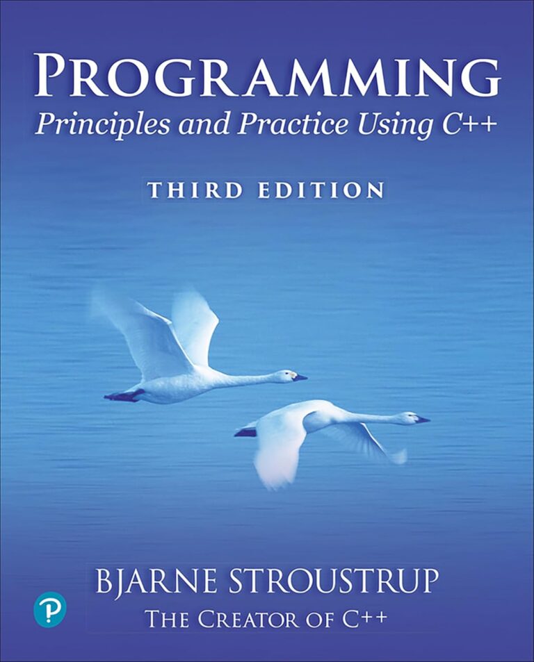 1757368720 71DU2zmQKXL. SL1500 Programming: Principles and Practice Using C++ (C++ In-depth) Edu Expertise Hub Programming