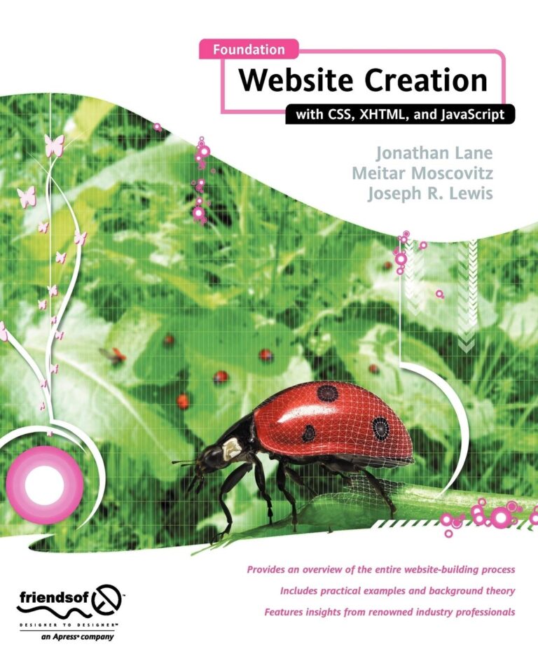 1757477947 71HooJmIgvL. SL1360 Foundation Website Creation with CSS, XHTML, and JavaScript Edu Expertise Hub Web Browsers