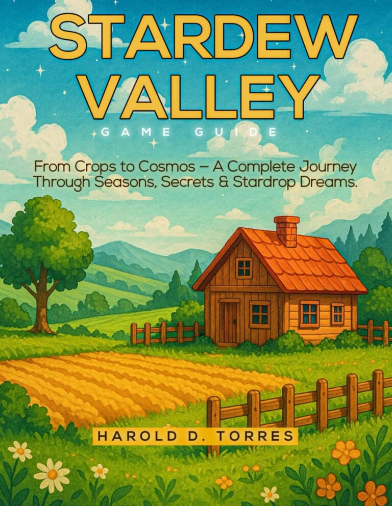 1757729361 714ta3sxClL. SL1293 STARDEW VALLEY GAME GUIDE: From Crops to Cosmos — A Complete Journey Through Seasons, Secrets & Stardrop Dreams Edu Expertise Hub Games & Strategy Guides