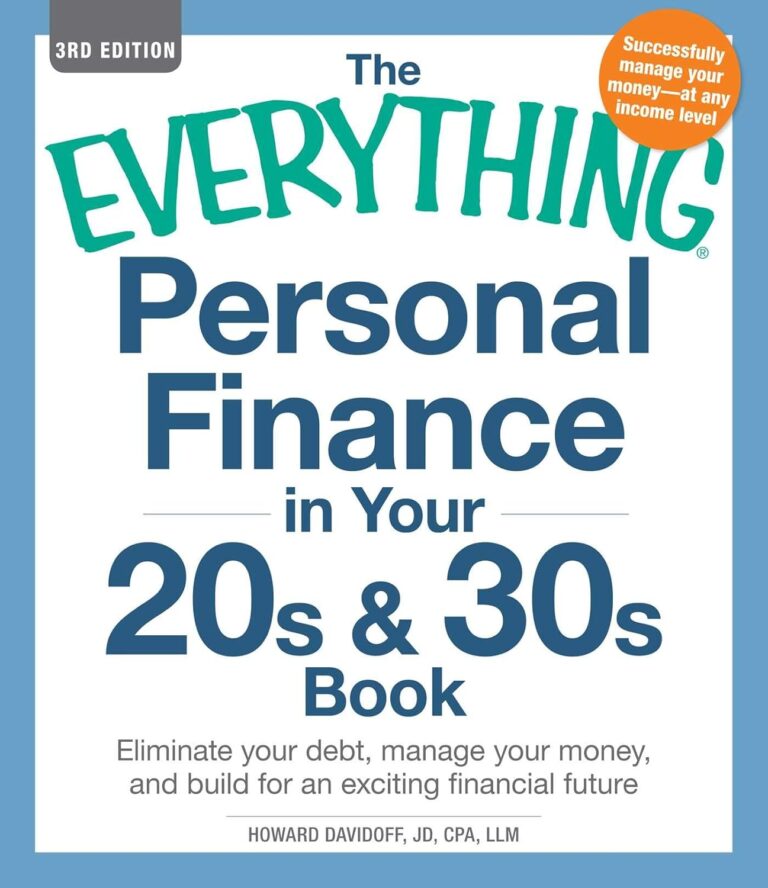 1759100360 71PauqP 0dL. SL1500 The Everything Personal Finance in Your 20s & 30s Book: Eliminate your debt, manage your money, and build for an exciting financial future (Everything® Series) Edu Expertise Hub Personal Finance