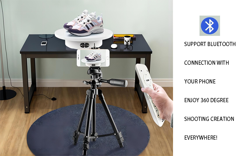 electric photography turntable