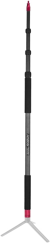 41YWdE2ILQL. AC SL1000 Andoer MK-3000 9.8ft Lightweight Carbon Fiber Mic Microphone Boom Holder Arm Pole Extension Mount Stand for Canon Nikon Sony DSLR Camera Camcorder Photography Sound Recording Interview Filming Edu Expertise Hub Digital Audio Video & Photography