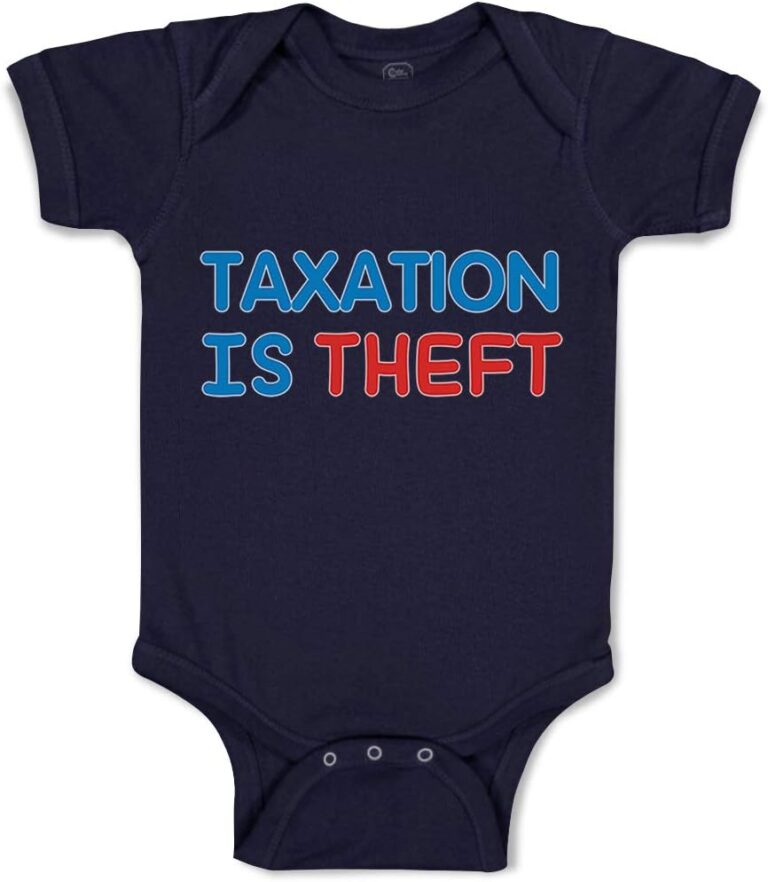 513 iePlVL. AC SL1010 Cute Rascals Baby Bodysuit Taxation Is Theft Boy & Girl Baby Clothes Funny Cotton Navy Design Only 6 Months Edu Expertise Hub Taxation