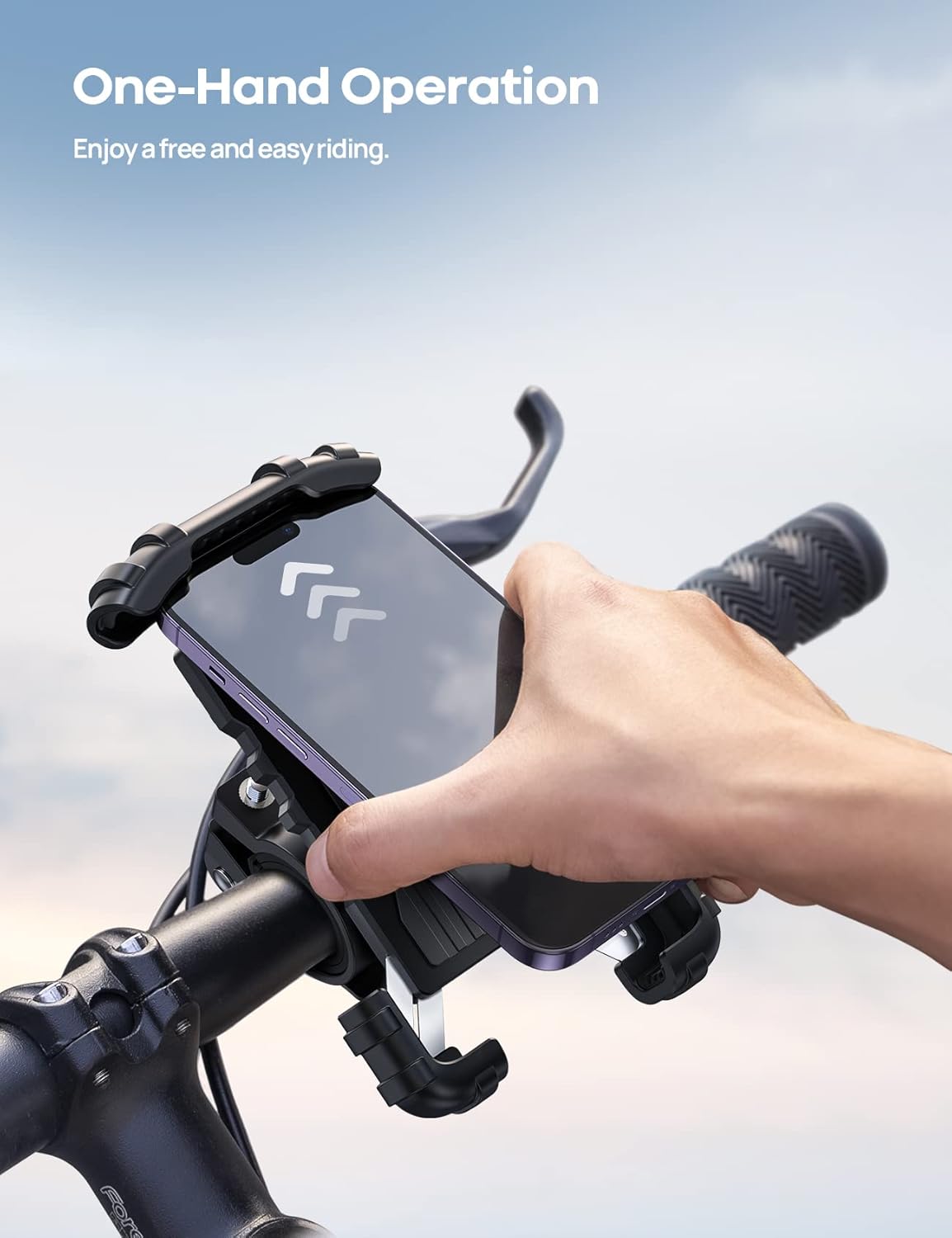 612vSK1V5NL. AC SL1500 Lamicall Bike Phone Holder, Motorcycle Mount - Motorcycle Phone Holder, Handlebar Cell Phone Clamp, Scooter Phone Clip for iPhone 16 Pro Max/Plus, 15 Pro Max, S10, S20, More 4.7" to 6.8" Smartphones Edu Expertise Hub Mobile phones