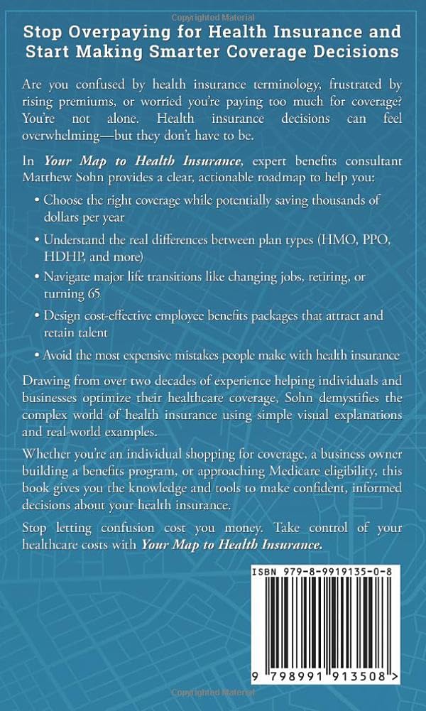 61JVwOG9r1L. SL1001 Your Map to Health Insurance: Pick Your Best Plan, Save Money, and Avoid Expensive Mistakes Edu Expertise Hub Insurance
