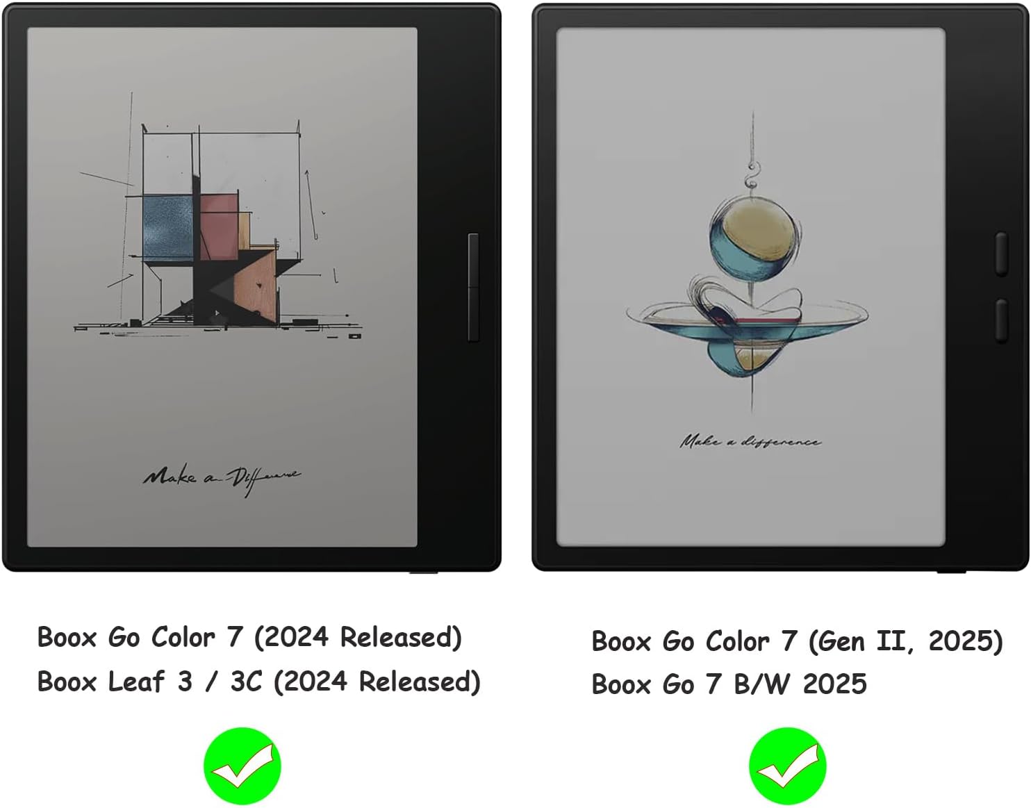 61tbSm7IAtL. AC SL1500 Hand-held Clear Designed for Onyx Boox Go Color 7 (2024/2025) / Boox Go 7 E Ink Tablet Case 7" Back Cover Lightweight, Scratch-Proof Portable Buckle Silicone Cover (Hand Strap Style) Edu Expertise Hub Tablets & E-Readers