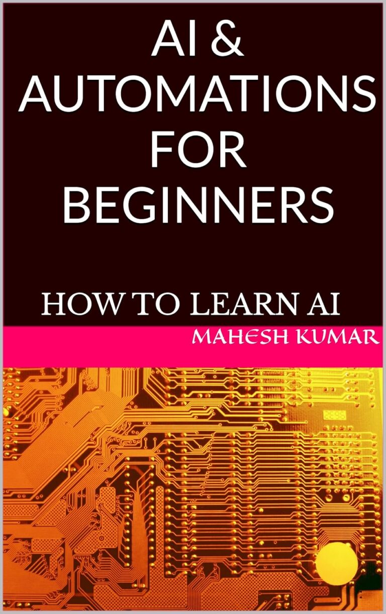 81gjWIOdgL. SL1500 AI & AUTOMATIONS FOR BEGINNERS: HOW TO LEARN AI Edu Expertise Hub AI