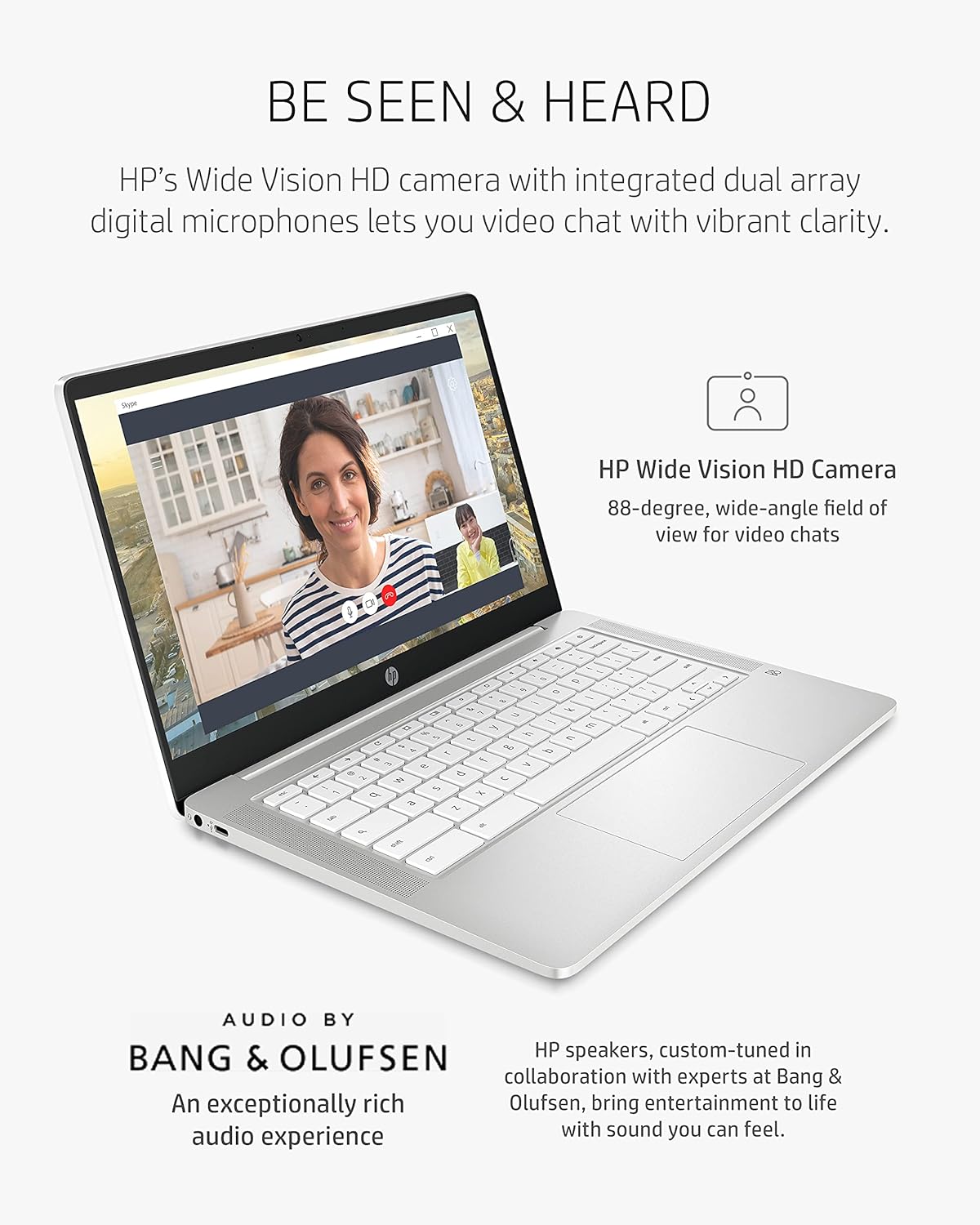 81jQlEuNVcS. AC SL1500 HP Chromebook 14 Laptop, Intel Celeron N4000 Processor, 4 GB RAM, 32 GB eMMC, 14” HD Display, Chrome, Lightweight Computer with Webcam and Dual Mics, Home, School, Music, Movies (14a-na0021nr, 2021) Edu Expertise Hub Web Development & Design laptops desktops