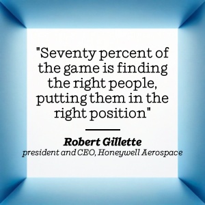 Robert Gillette on talent strategy at Honeywell Aerospace