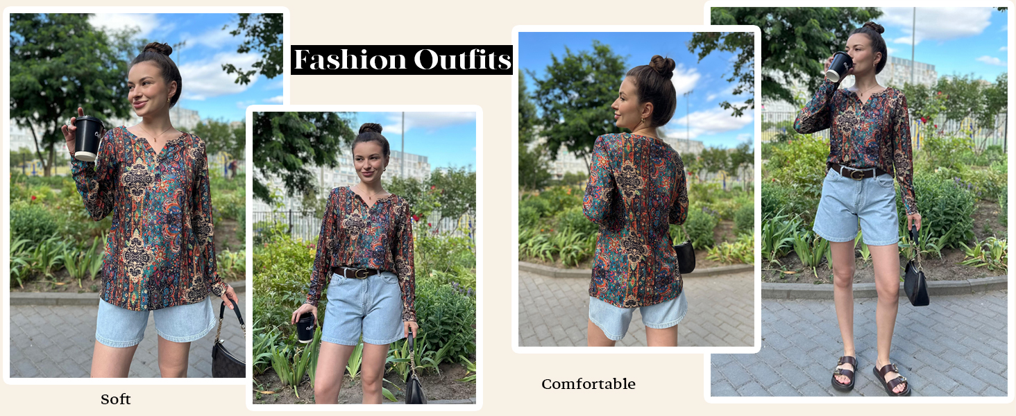 long sleeve tops for women