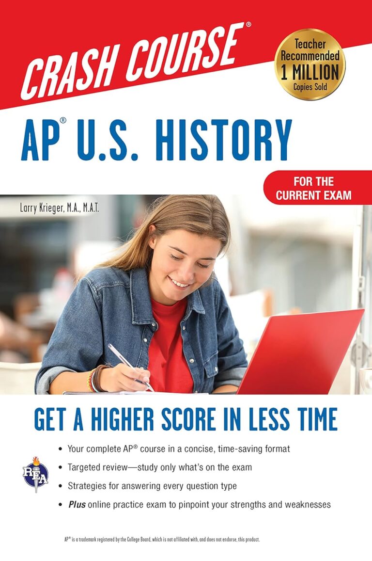 1759714339 81DamZf1SBL. SL1500 AP U.S. History Crash Course, Book + Online: Get a Higher Score in Less Time (Advanced Placement (AP) Crash Course) Edu Expertise Hub Online Searching