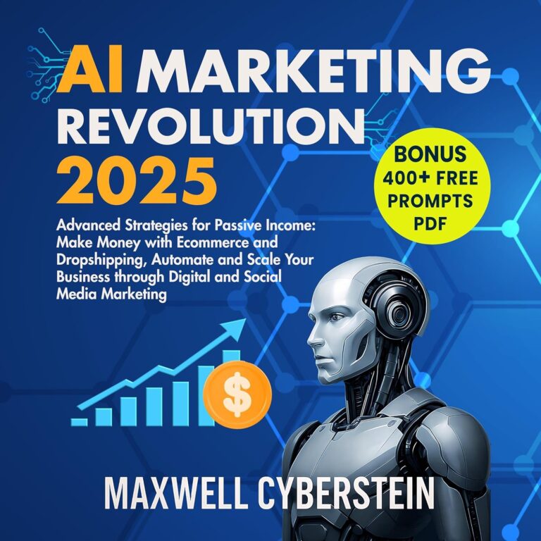 1760579897 81iXbkhNGVL. SL1500 AI Marketing Revolution 2025: Advanced Strategies for Passive Income: Make Money with Ecommerce and Dropshipping, Automate and Scale Your Business through Digital and Social Media Marketing Edu Expertise Hub Social Media Marketing