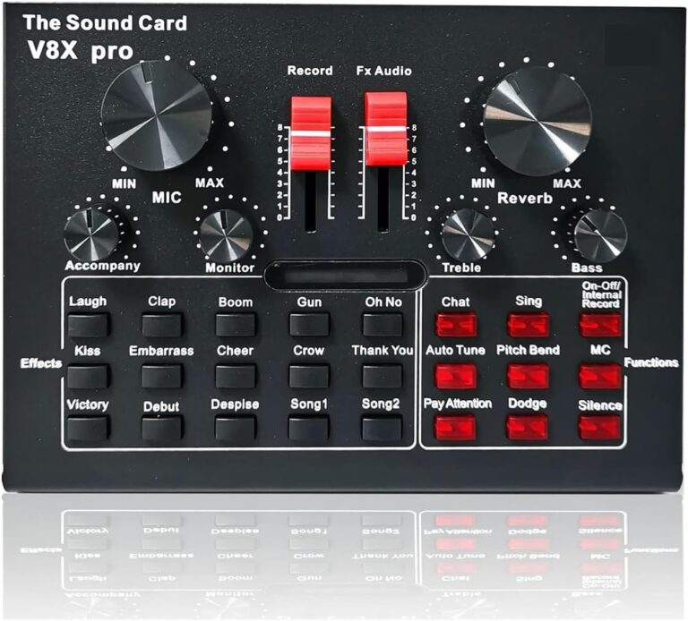 1761806200 71QdkOYnBDL. AC SL1500 Professional Audio Mixer USB Audio Sound Card USB External Headphone Microphone Webcast Adapter Game Music Edu Expertise Hub Podcasts & Webcasts