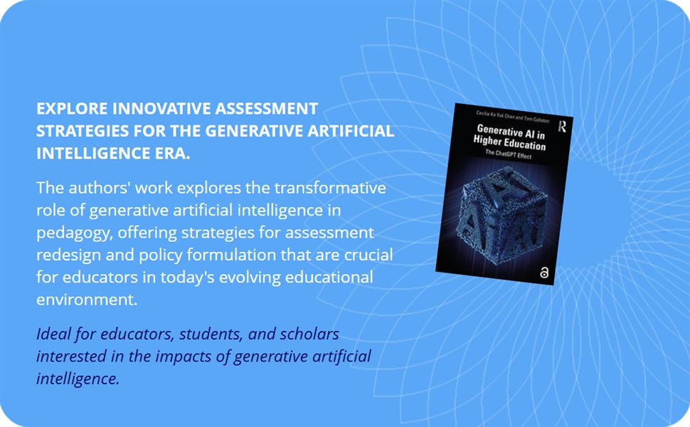 Blurb and description for Generative AI in Higher Education