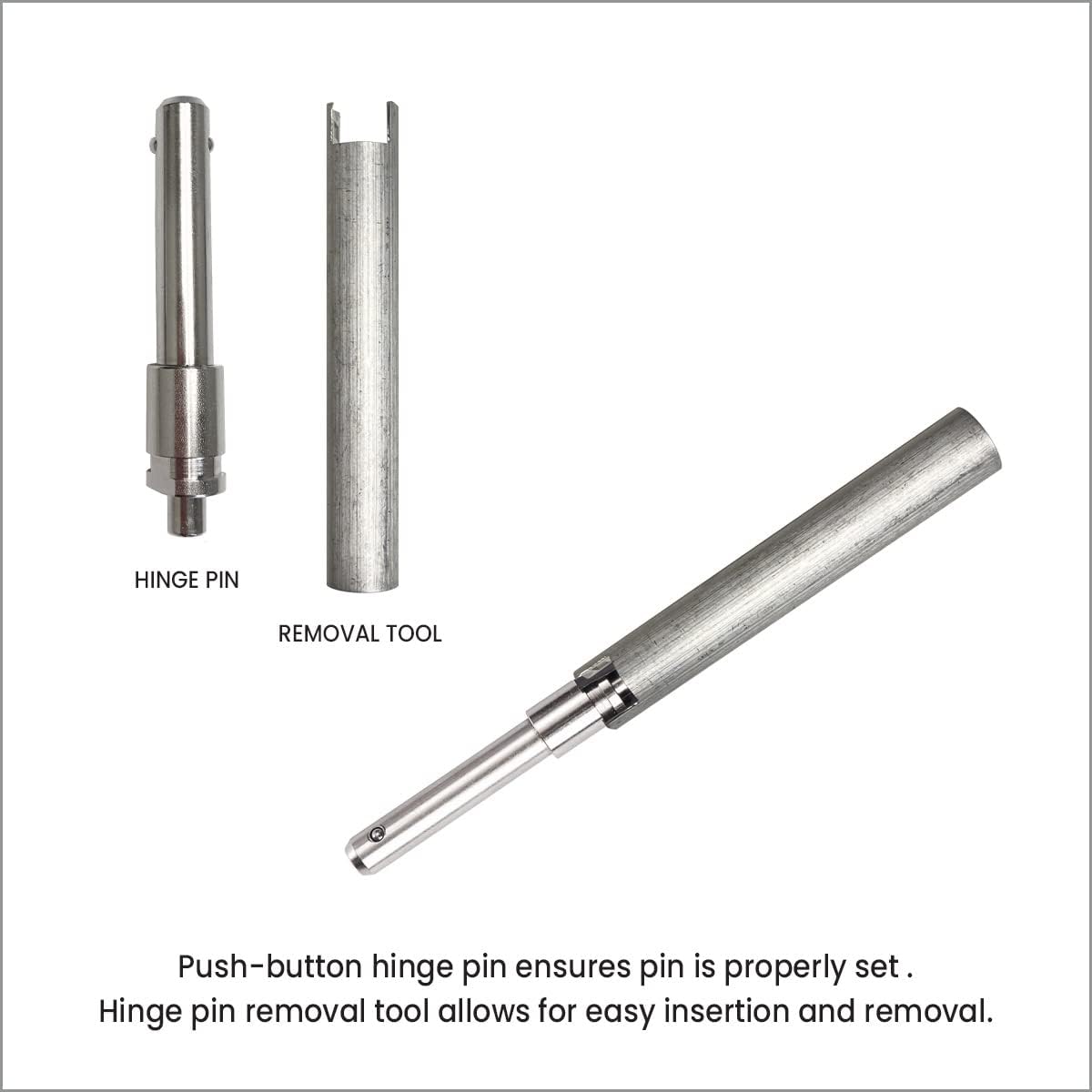 51tSgELY++L. AC SL1200 MURPHY DOOR Hidden Hinge Hardware - Easy DIY Hidden Door System, Heavy Duty Swinging Door Hinge for Secret Door or Hidden Door Bookcase, Up to 300 lbs Edu Expertise Hub Hardware & DIY