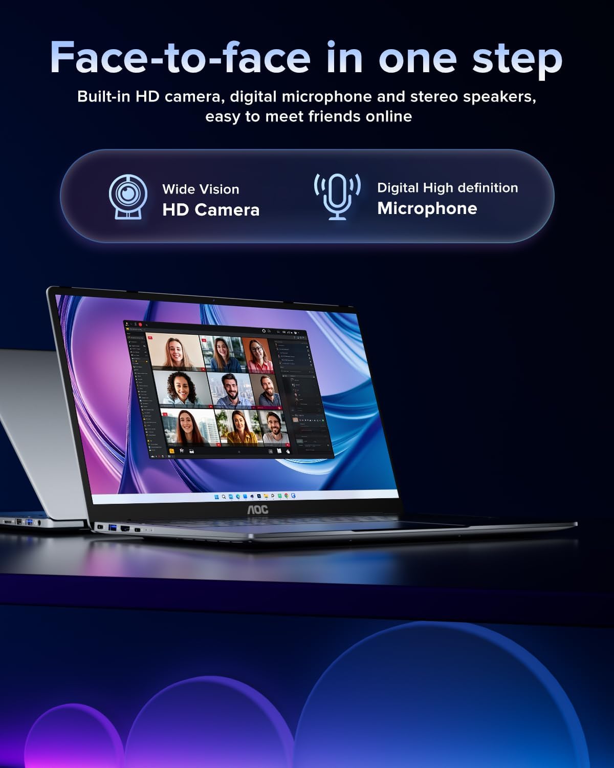 61MJuRFVPLL. AC SL1500 AOC Laptop Computer 15.6" Full HD IPS Display Laptop with N97 Processor(Up to 3.6GHz)Work Laptops 16GB RAM 512GB SSD Windows 11 Laptop Business Computer Light&Thin, Metal Shell, Webcam, Type-C, USB3.2 Edu Expertise Hub Web Development & Design laptops desktops