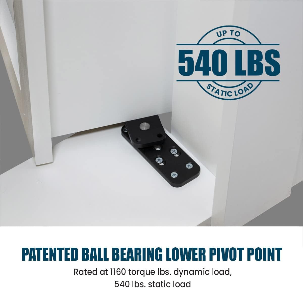 61MfQSjOKrL. AC SL1200 MURPHY DOOR Hidden Hinge Hardware - Easy DIY Hidden Door System, Heavy Duty Swinging Door Hinge for Secret Door or Hidden Door Bookcase, Up to 300 lbs Edu Expertise Hub Hardware & DIY