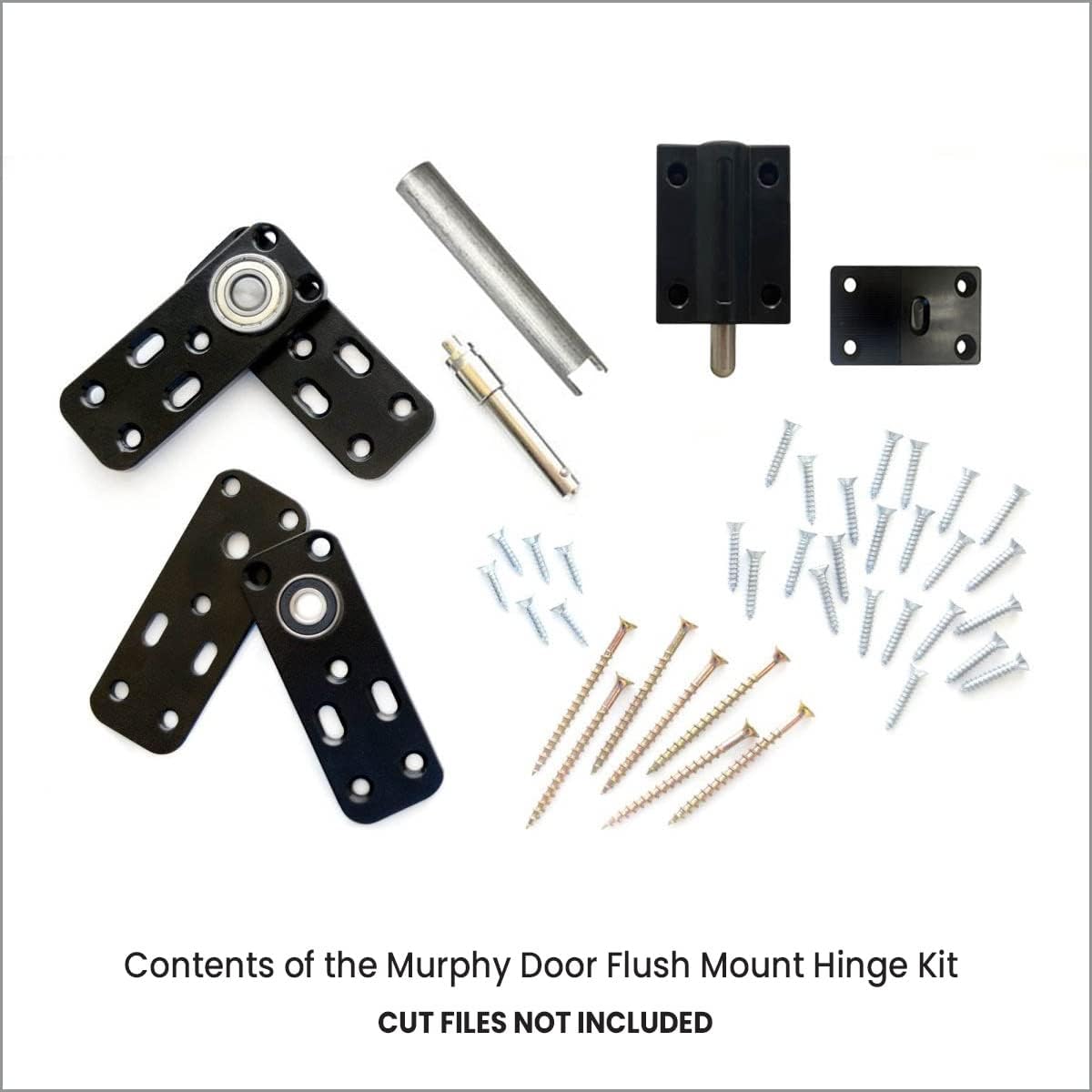 61ww2V+ck4L. AC SL1200 MURPHY DOOR Hidden Hinge Hardware - Easy DIY Hidden Door System, Heavy Duty Swinging Door Hinge for Secret Door or Hidden Door Bookcase, Up to 300 lbs Edu Expertise Hub Hardware & DIY