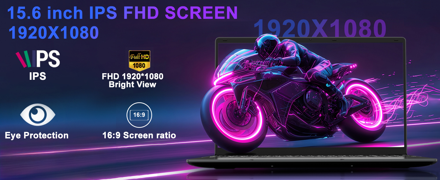 15.6 inch IPS FHD Laptop
