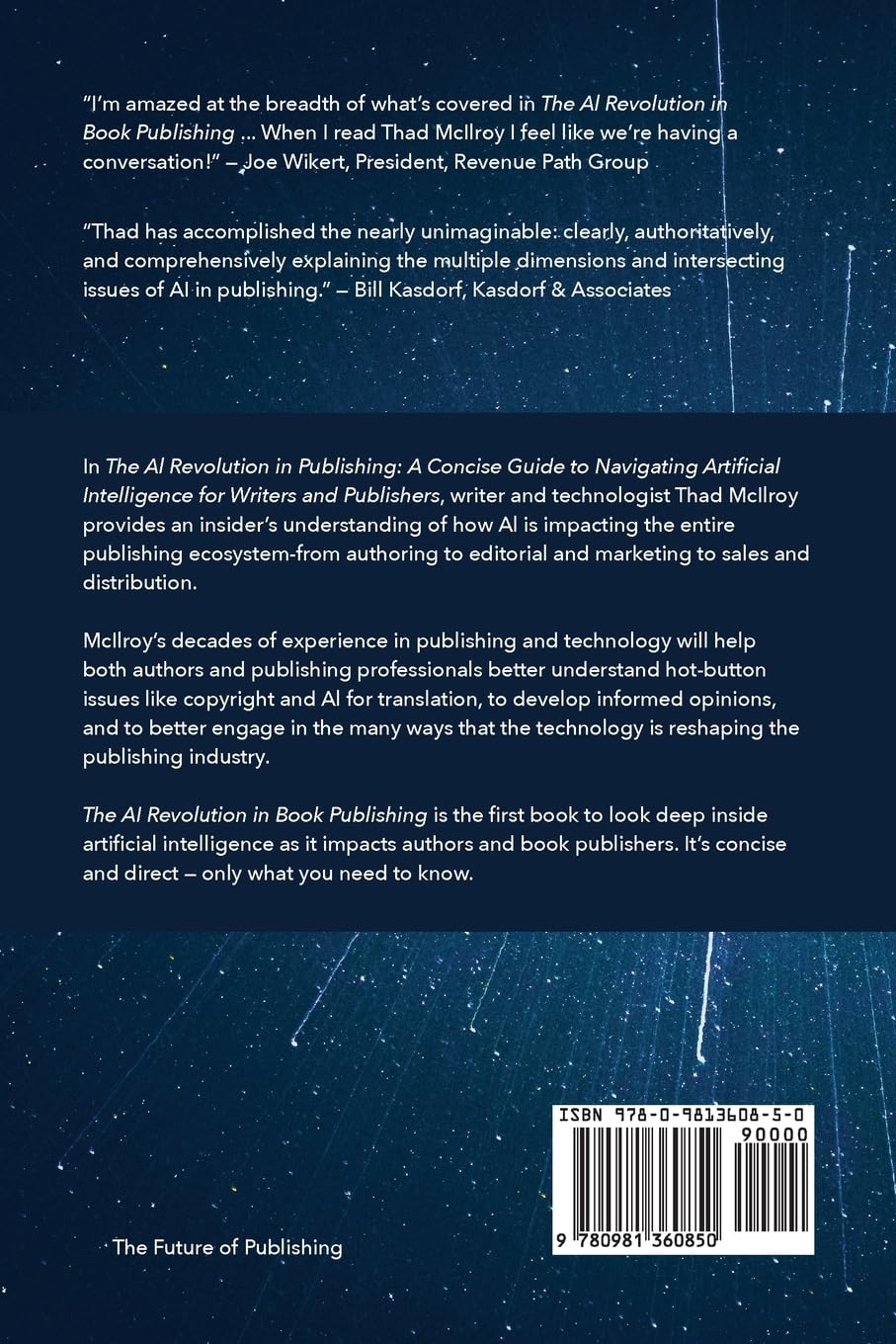 714ENB6W9uL. SL1360 The AI Revolution in Book Publishing: A Concise Guide to Navigating Artificial Intelligence for Writers and Publishers Edu Expertise Hub ai in business
