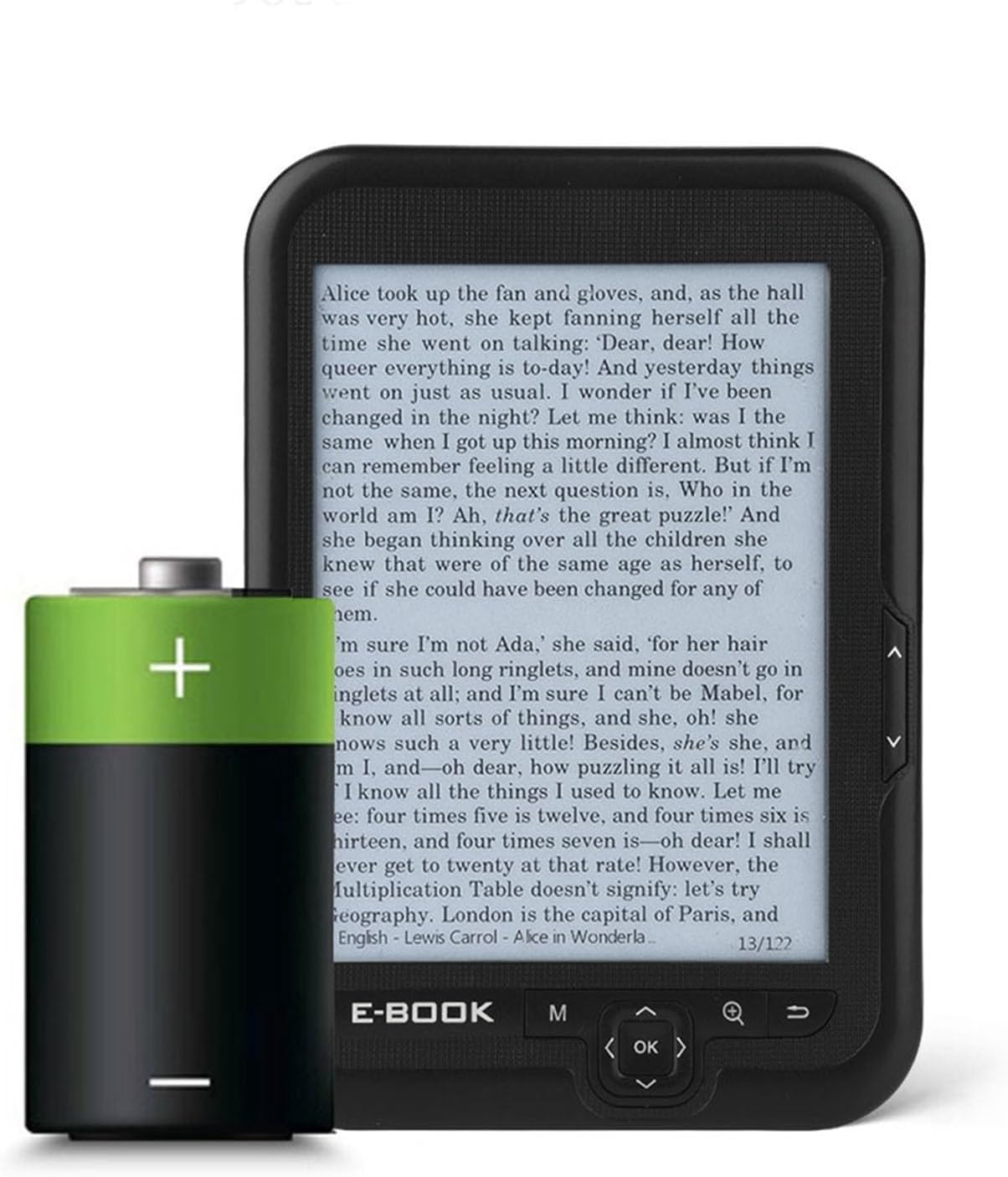 71T5lveC5FL. AC SL1500 6'' Portable E-Paper with 800x600 Resolution+Audio Player, E-Reader E-Book Reader with Electronic Ink Screen Available in 29 Languages with A Pair of Headphone and Leather Case, 16/8/4GB(Black 8G) Edu Expertise Hub Tablets & E-Readers