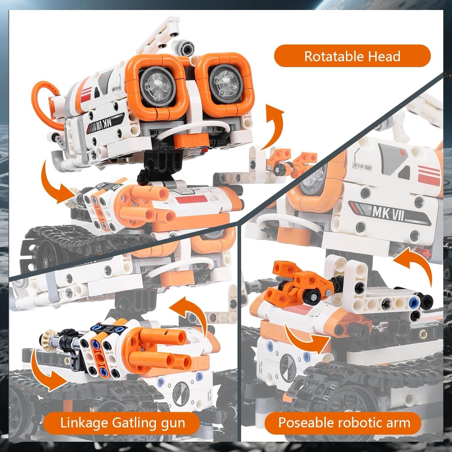 71V0hnlLGIL. AC SL1500 STEM Robotics Kit for Kids Ages 8-12 8-14+, 5-in-1 Remote/APP Control Coding Robot, Educational Engineering Building Toys with Programming, Science Projects Great Gift for Boys & Teens Edu Expertise Hub Programming