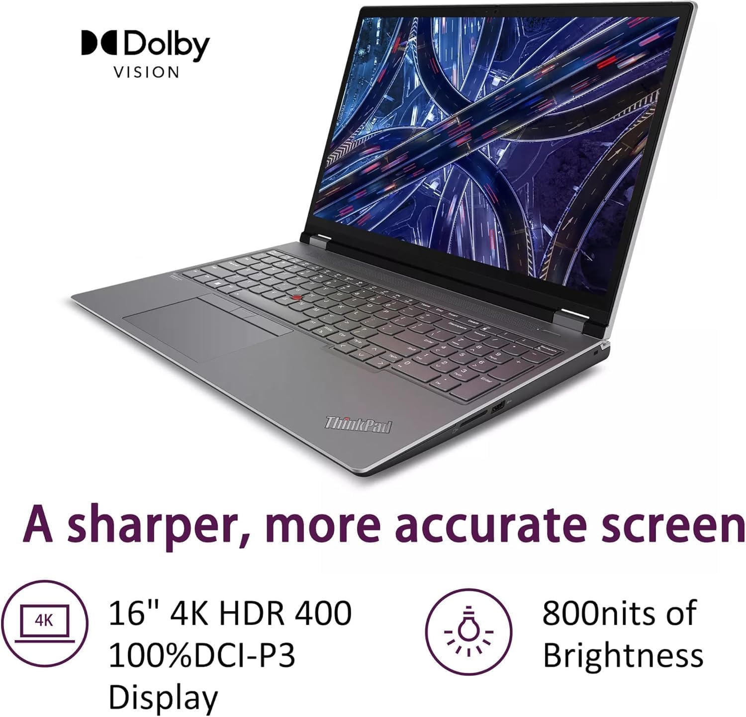 71b vBoGi2L. AC SL1500 Lenovo ThinkPad P16 Mobile Workstation Laptop (16" 4K UHD (3840 x 2400), NVIDIA RTX 1000 Ada, Intel 20-Core i7-14700HX, 128GB DDR5, 4TB SSD) for Engineer, Designer, 1080p IR Webcam, Win 11 Pro, 2025 Edu Expertise Hub Web Development & Design laptops desktops