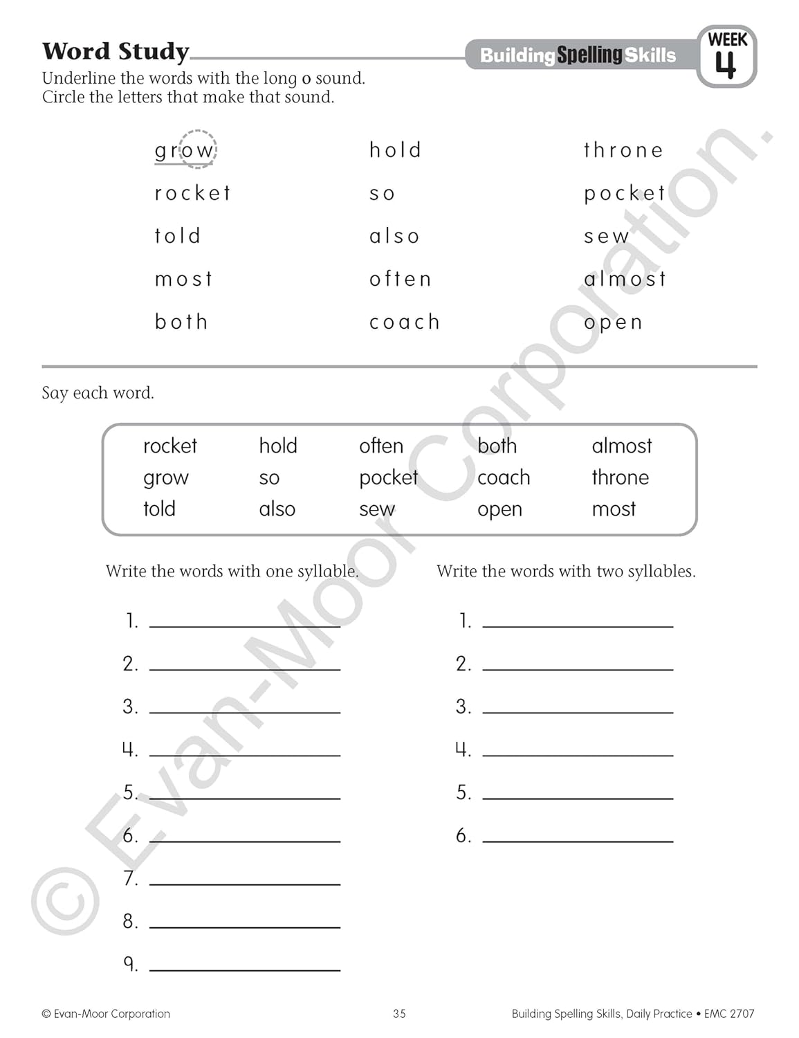 71fmskI77pL. SL1500 Evan-Moor Building Spelling Skills, Grade 3 - Homeschooling & Classroom Resource Workbook, Reproducible Worksheets, Teaching Edition, Spelling Strategies, Reading and Writing Skills Edu Expertise Hub Skills