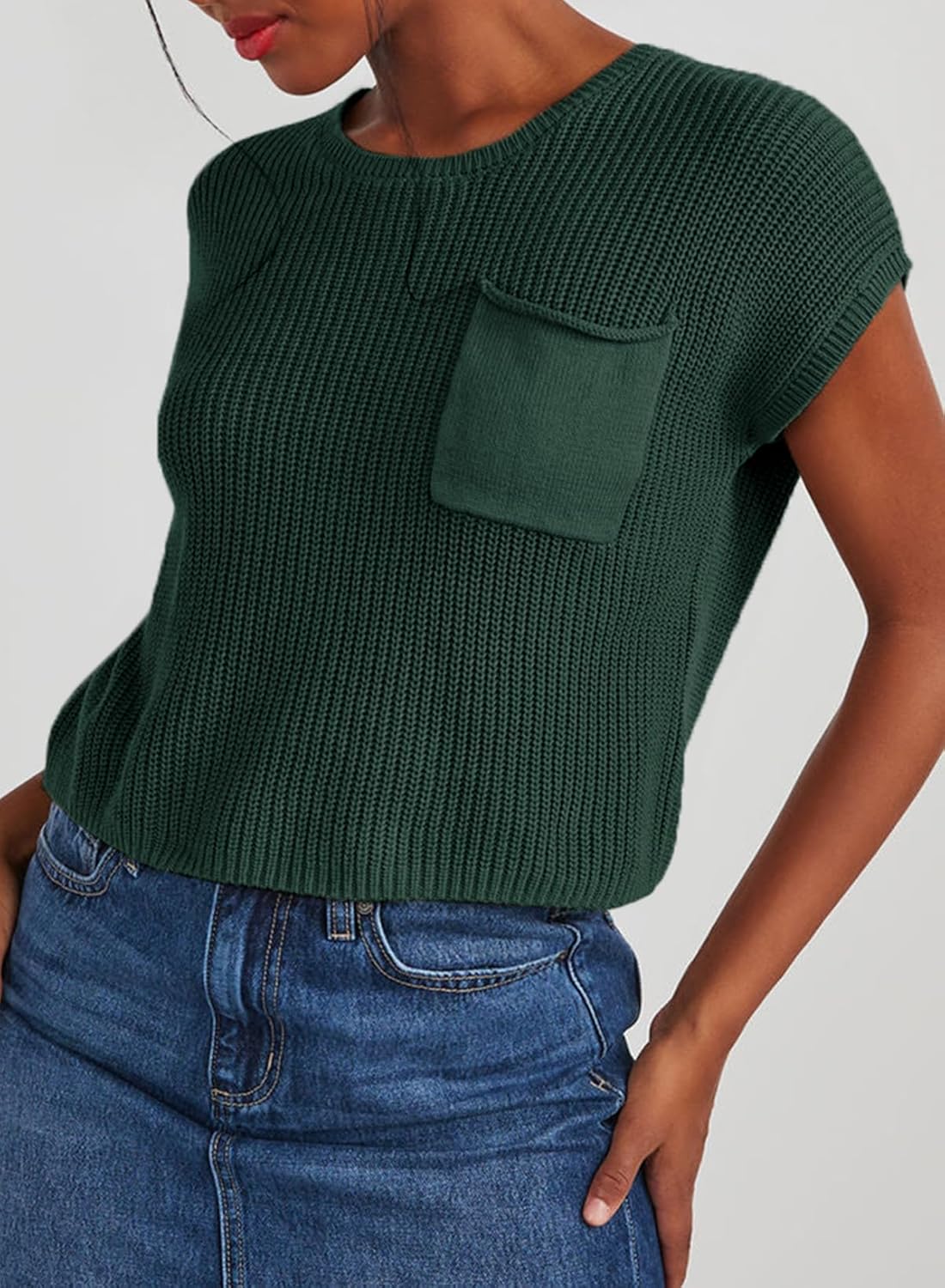 71qdQL26qeL. AC SL1500 Dokotoo Women's Casual Short Sleeve Loose Tunic Tops Lightweight Knit Spring Pullover Sweater Blouses Edu Expertise Hub Women & Business