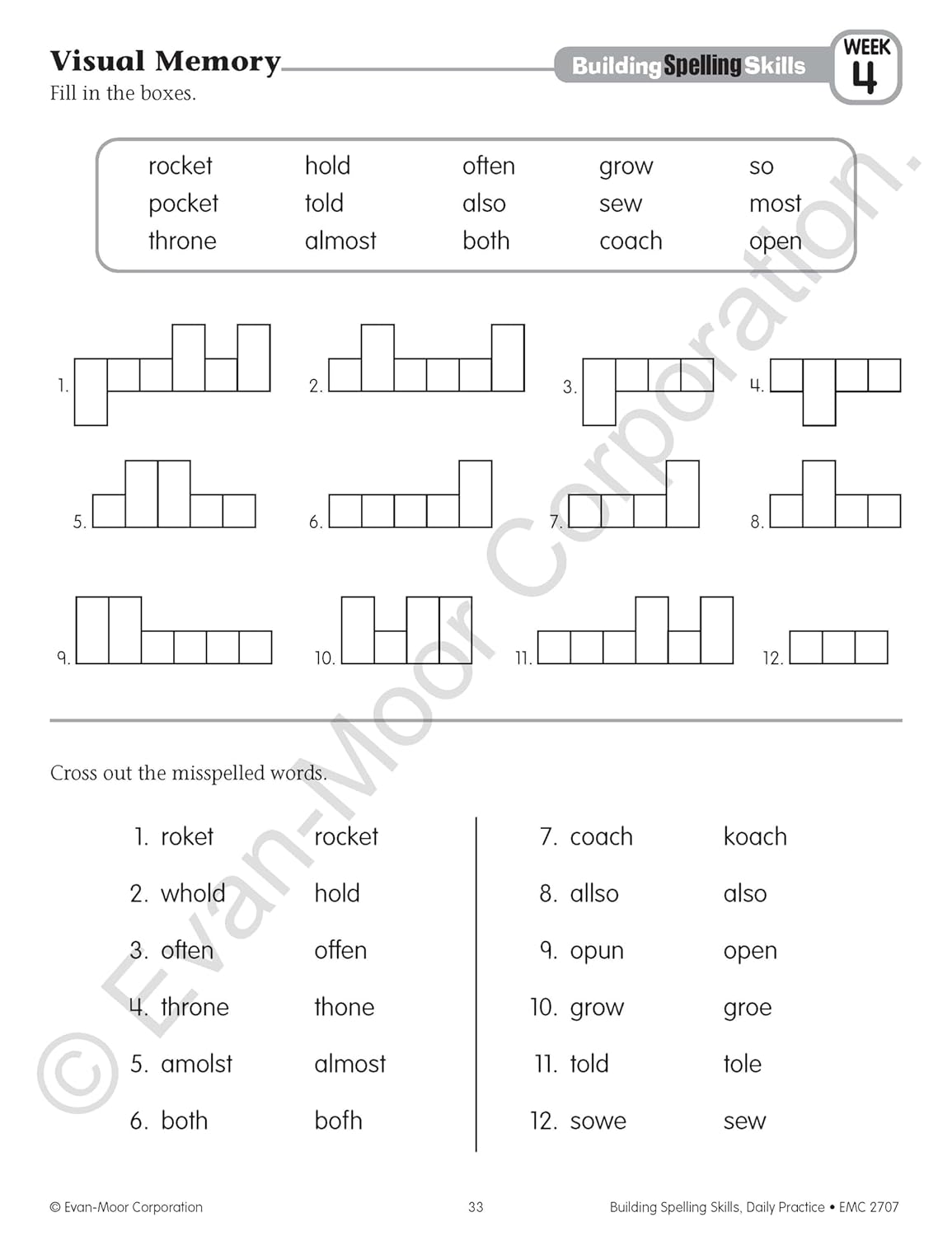 71z9CTGByNL. SL1500 Evan-Moor Building Spelling Skills, Grade 3 - Homeschooling & Classroom Resource Workbook, Reproducible Worksheets, Teaching Edition, Spelling Strategies, Reading and Writing Skills Edu Expertise Hub Skills
