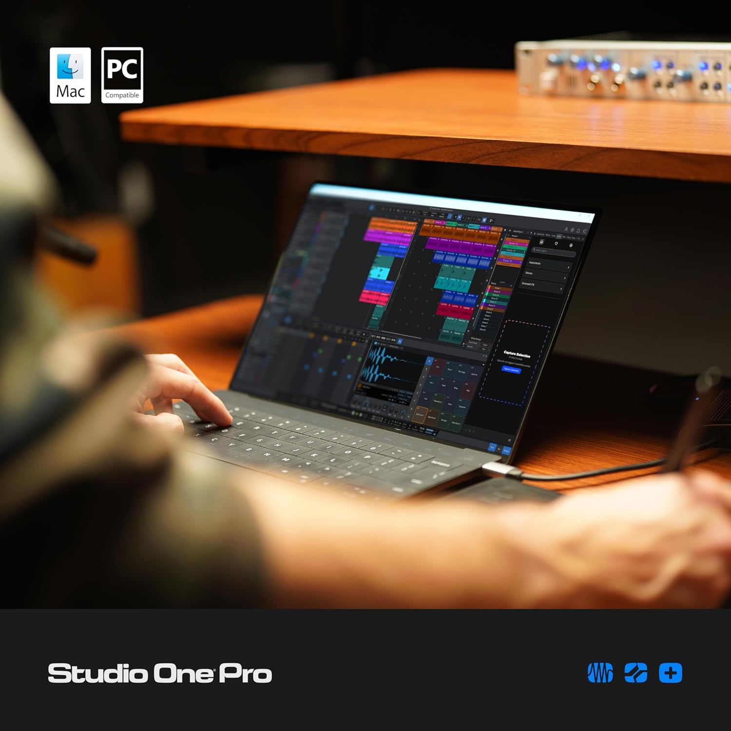 71zRC0a DYL. AC SL1500 Studio One Pro 7 Perpetual License & 12 Months Studio One Pro+ Access Key — Music Production Recording DAW Software with Extra Access to 100GB Cloud Storage, Plug-Ins, Mix Effects, Loops & Samples Edu Expertise Hub Software