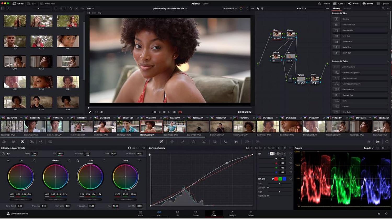 81B3knAzEPL. AC SL1500 Blackmagic Design DaVinci Resolve 14 Studio License Key Item black Edu Expertise Hub Graphics & Design