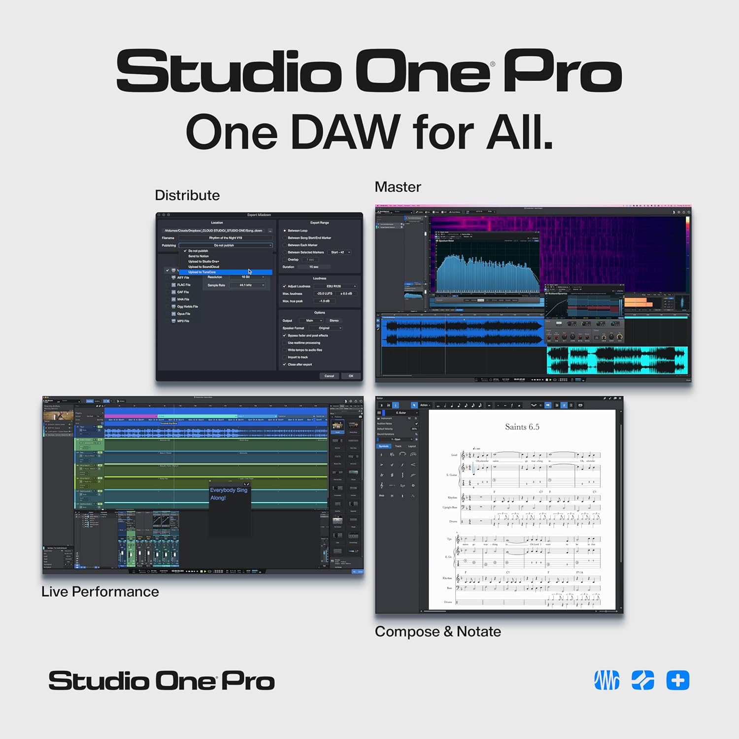81kvvl6sW L. AC SL1500 Studio One Pro 7 Perpetual License & 12 Months Studio One Pro+ Access Key — Music Production Recording DAW Software with Extra Access to 100GB Cloud Storage, Plug-Ins, Mix Effects, Loops & Samples Edu Expertise Hub Software