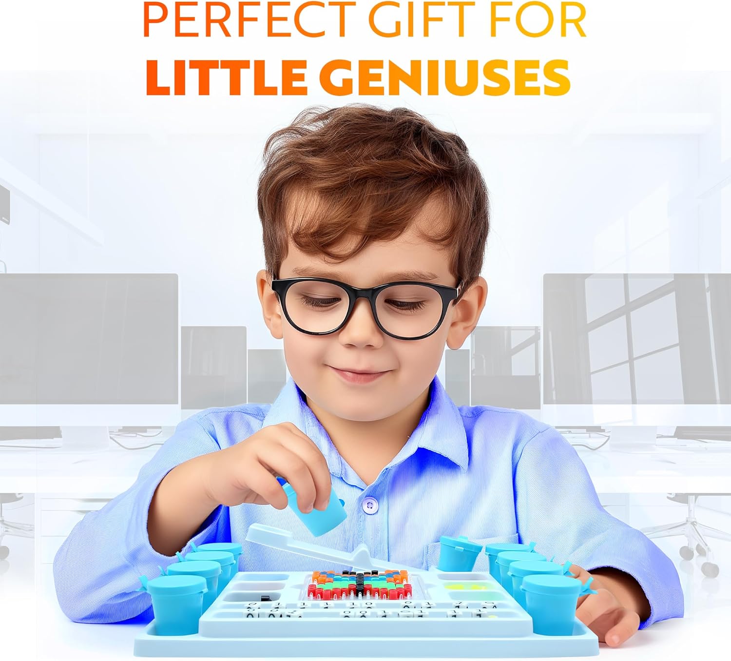 81lQq2i9hyL. AC SL1500 Playz My First Coding & Computer Science Kit - Learn About Binary Codes, Encryption, Algorithms & Pixelation Through Fun Puzzling Activities Without Using a Computer for Boys, Girls, Teenagers, Kids Edu Expertise Hub Computer science