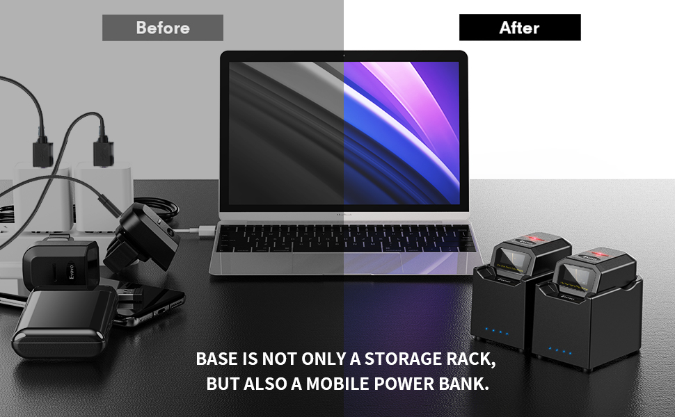 EY-026C Eyoyo Finger Ring Wearable 1D Bluetooth Barcode Scanner Wireless