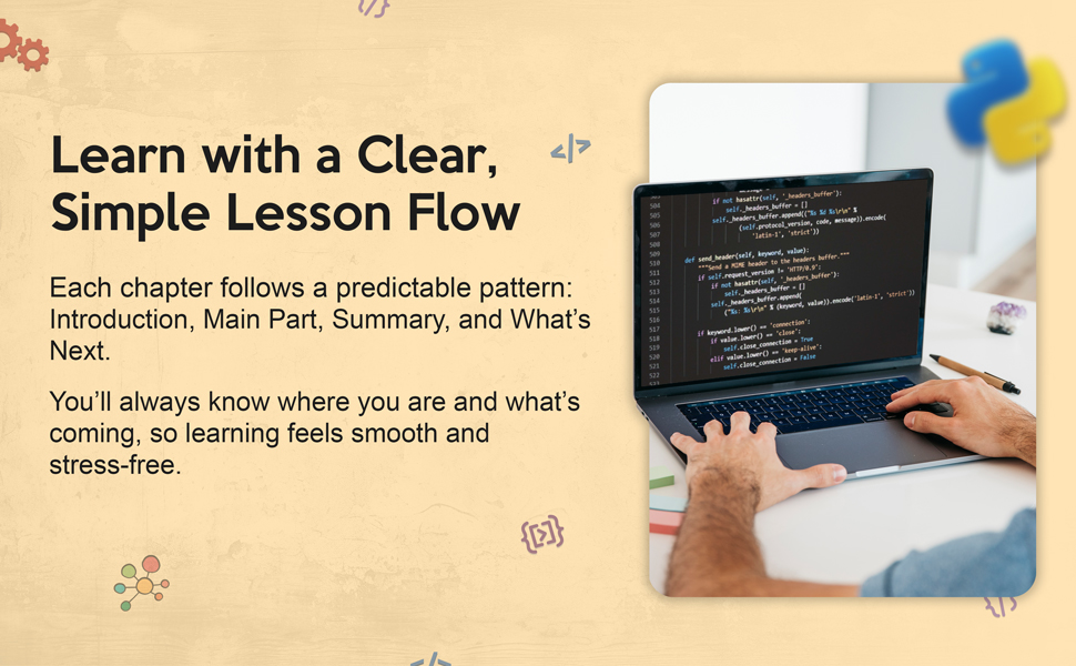 Learn with a Clear, Simple Lesson Flow