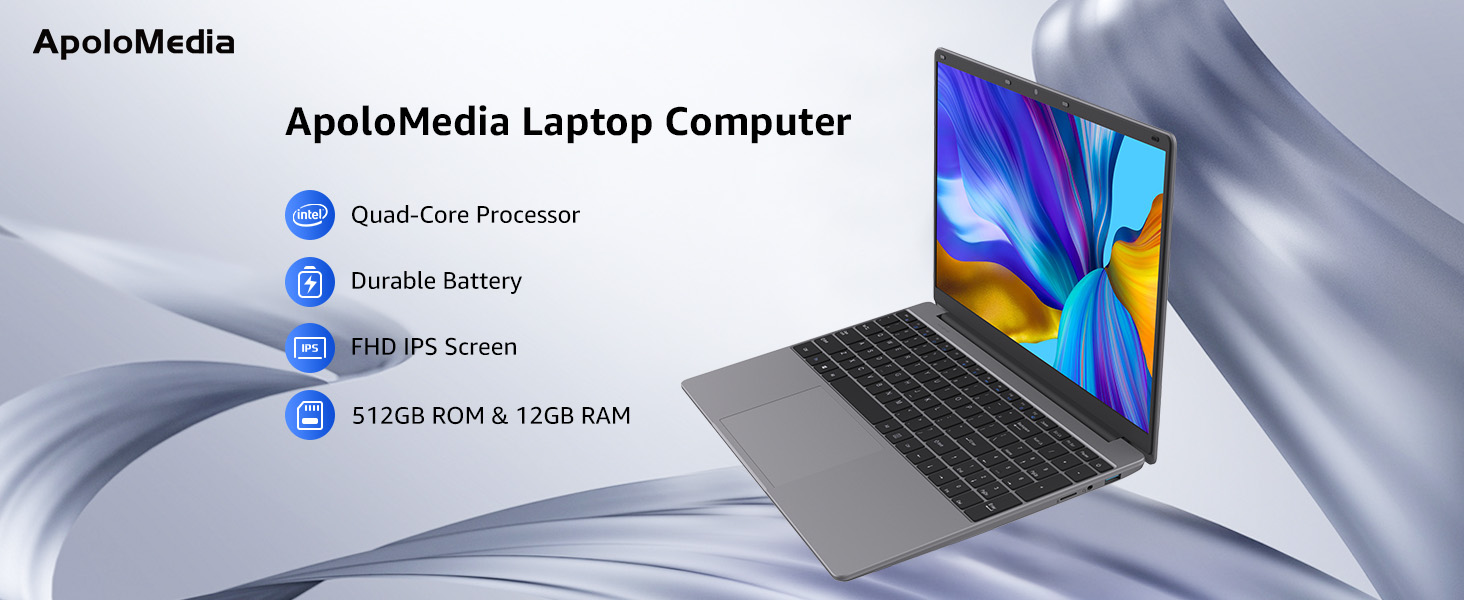 ApoloMedia Laptop Computer