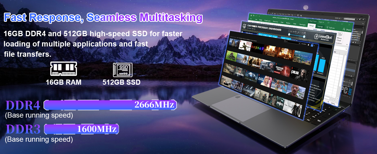 16GB RAM 512GB SSD Laptop