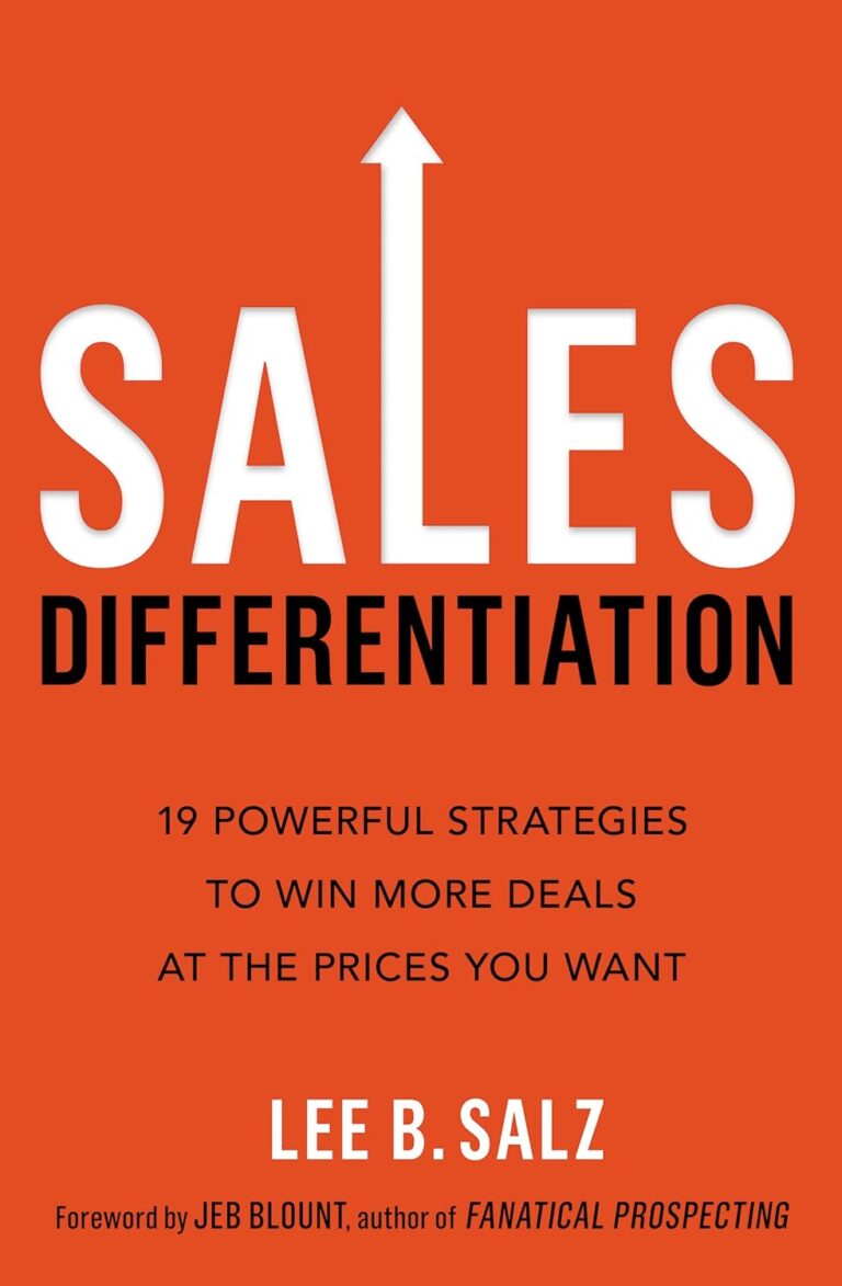 1762274900 71TH1Rq57mL. SL1500 Sales Differentiation: 19 Powerful Strategies to Win More Deals at the Prices You Want Edu Expertise Hub Marketing & Sales