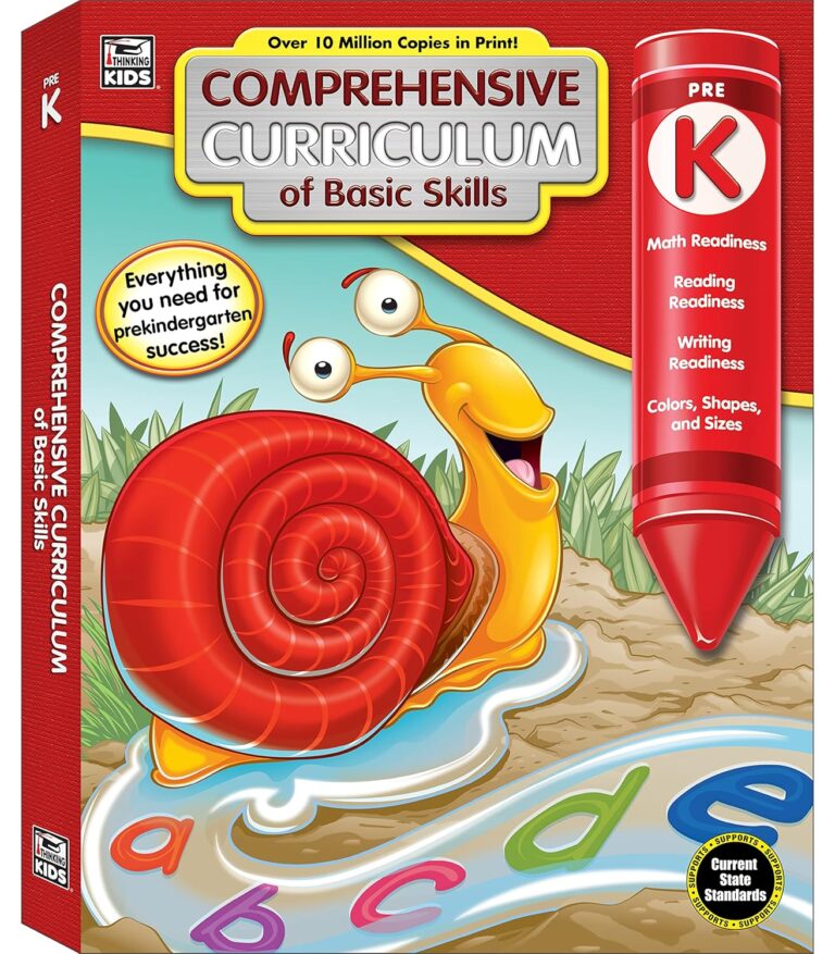 1762419279 91hjmq8OchL. SL1500 Carson Dellosa Comprehensive Curriculum of Basic Skills Preschool Workbook, Toddler Activity Book With Alphabet, Colors, Shapes, Counting, Phonics, and Pre Writing Practice Edu Expertise Hub Skills