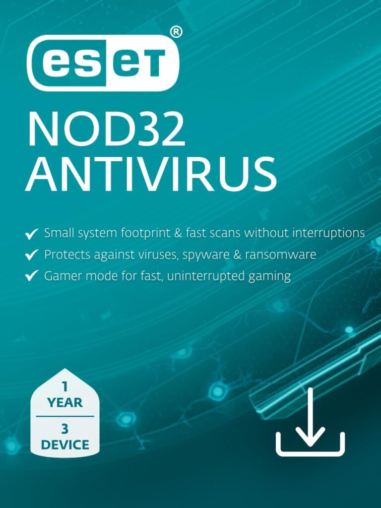 ESET NOD32 Antivirus | 2024 Edition | 3 Device | 1 Year | Antivirus Software | Gamer Mode | Light System Footprint | Official Download with License 1762527025 61t0a6R43iL. AC SL1333 ESET NOD32 Antivirus | 2024 Edition | 3 Device | 1 Year | Antivirus Software | Gamer Mode | Light System Footprint | Official Download with License Edu Expertise Hub Software