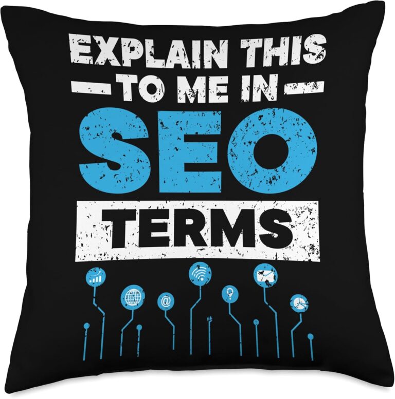 1762780182 71ErQnH3sfL. AC SL1500 Search Engine Optimization SEO Marketing Job Internet Throw Pillow Edu Expertise Hub Online Searching