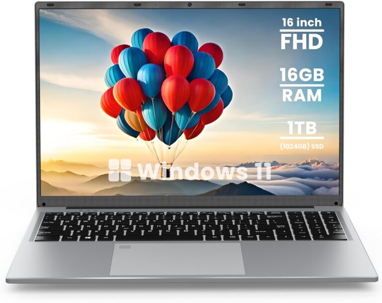 1763176263 81VXH9dwFEL. AC SL1500 BIGASUO 16" Laptop Computer, 16GB DDR4 RAM 1TB SSD, Quad-Core N100 Processor Up to 3.4GHz, 1200P FHD IPS Display, Windows 11 Laptops with USB 3.0, Type-C, Mini-HDMI, 2.4/5G WiFi, RJ45, Sliver Edu Expertise Hub Web Development & Design laptops desktops