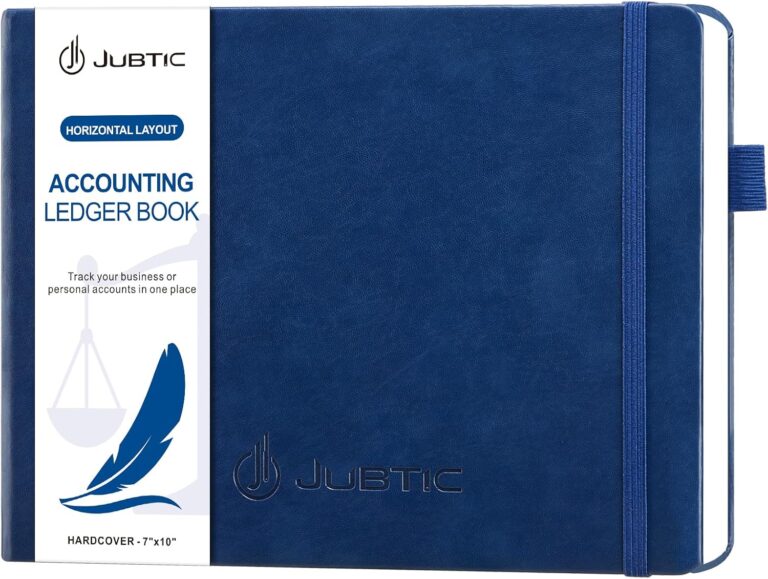 JUBTIC Accounting Ledger Book Horizontal – Expense Tracker Notebook & Columnar Journal, Financial Ledger Books for Small Business & Personal Bookkeeping(7”x10”,Navy Blue) 1763248800 71kiTLb2 NL. AC SL1500 JUBTIC Accounting Ledger Book Horizontal - Expense Tracker Notebook & Columnar Journal, Financial Ledger Books for Small Business & Personal Bookkeeping(7”x10”,Navy Blue) Edu Expertise Hub Accounting