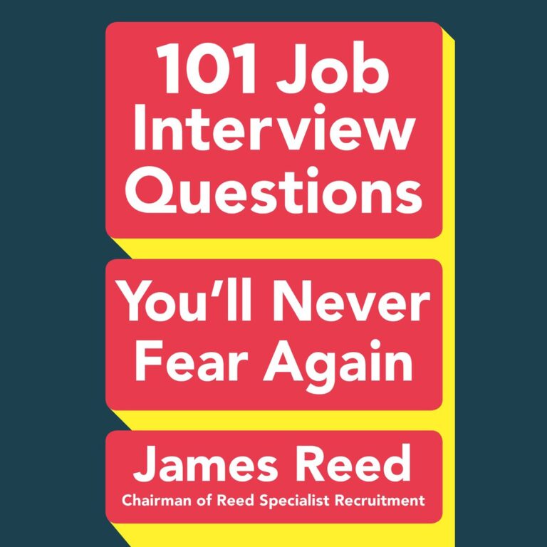 1763501342 71H9Fi9hEEL. SL1400 101 Job Interview Questions You'll Never Fear Again Edu Expertise Hub Job Hunting & Careers