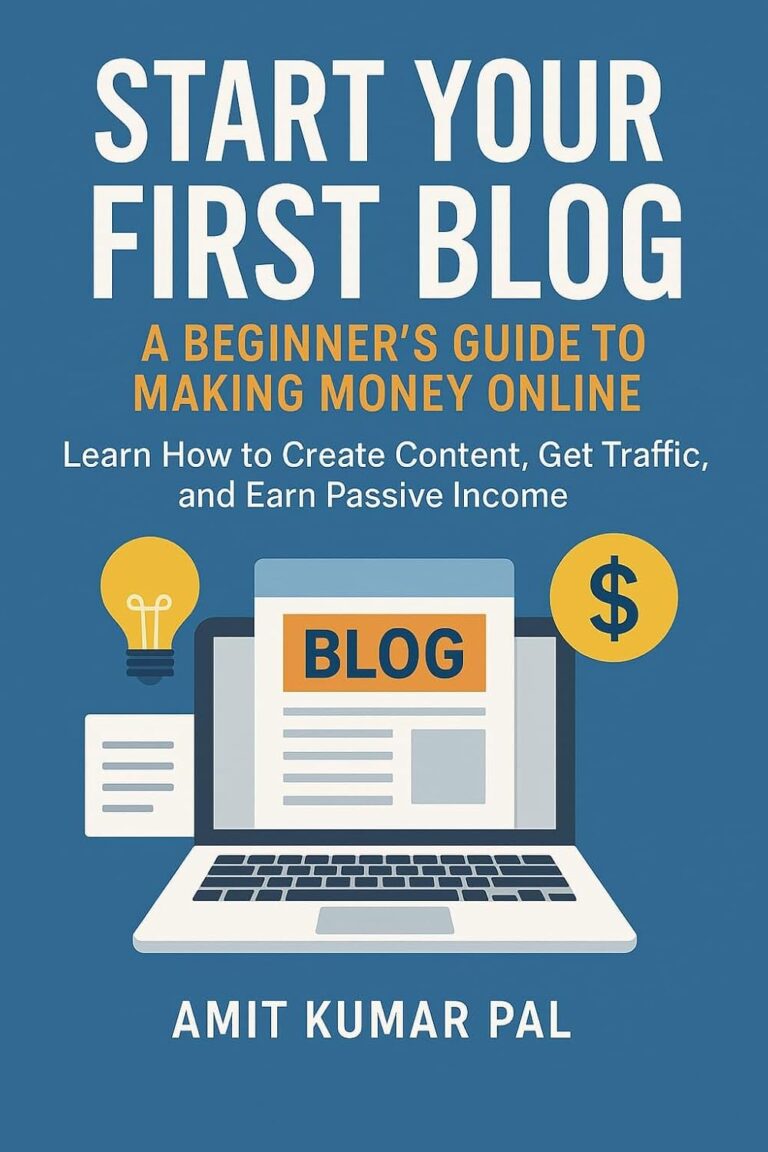 1763681784 61VauBYJFAL. SL1500 Start Your First Blog: A Beginner’s Guide to Making Money Online: Learn How to Create Content, Get Traffic, and Earn Passive Income (Zero to Passive: The Wealth Series Books) Edu Expertise Hub Online Searching