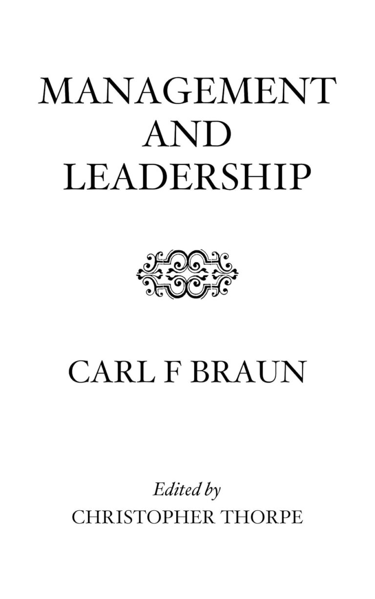 1764222698 71QlQXI1TyL. SL1500 Management and Leadership: A Group of Letters to an Industrial Organization Edu Expertise Hub Management & Leadership
