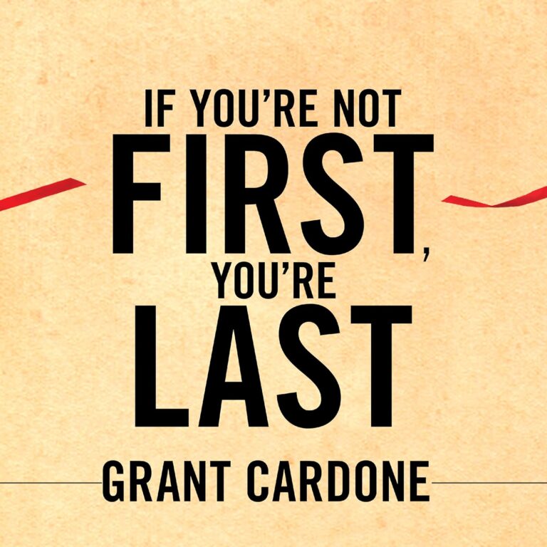 If You’re Not First, You’re Last: Sales Strategies to Dominate Your Market and Beat Your Competition 1764258885 91P5lnrf1nL. SL1500 If You're Not First, You're Last: Sales Strategies to Dominate Your Market and Beat Your Competition Edu Expertise Hub Marketing & Sales